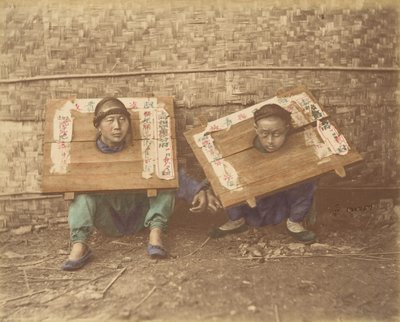 囚犯，1870年代。 作者 不明