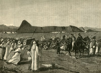 1890年的公牛游行。 作者 不明