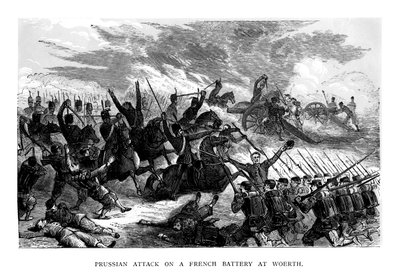普鲁士对法国炮台的进攻，1793年，1875年 作者 不明