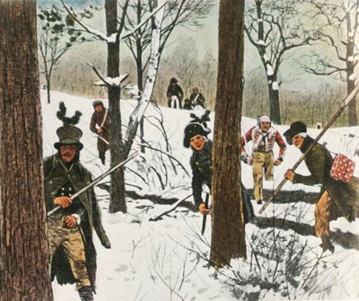 1936年1月1日，普鲁士士兵逃脱了法国的监禁。 作者 不明