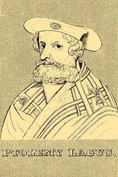 托勒密·拉格斯（Ptolemy Lagus），约公元前367-282年，1830年。 作者 不明