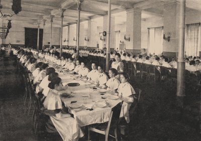 食堂斯摩尼贵族学院的学生，1889年 作者 不明