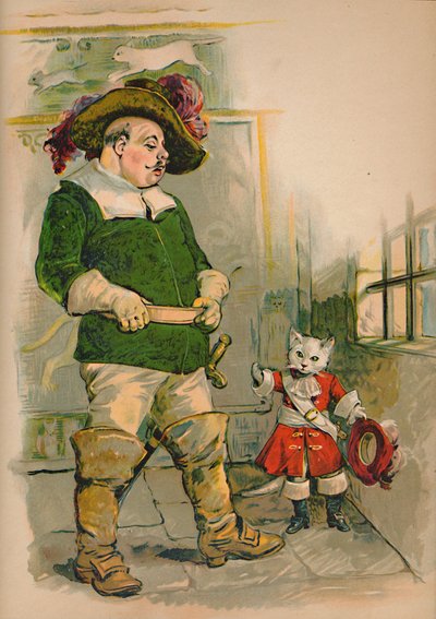 穿靴子的猫，1903年 作者 不明
