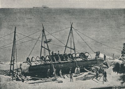 穿上套管，1877年，1910年 作者 不明