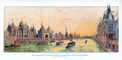 Quai dOrsay，巴黎世界展览，1889年，1900年 作者 不明