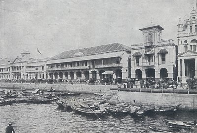 1924年在新加坡码头 作者 不明