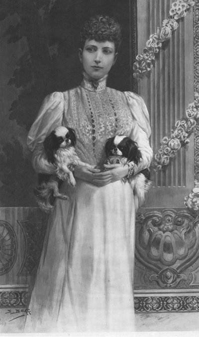 1901年，亚历山德拉女王（Queen Alexandra）。 作者 不明