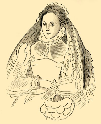 伊丽莎白女王（Queen Elizabeth），1881年。 作者 不明