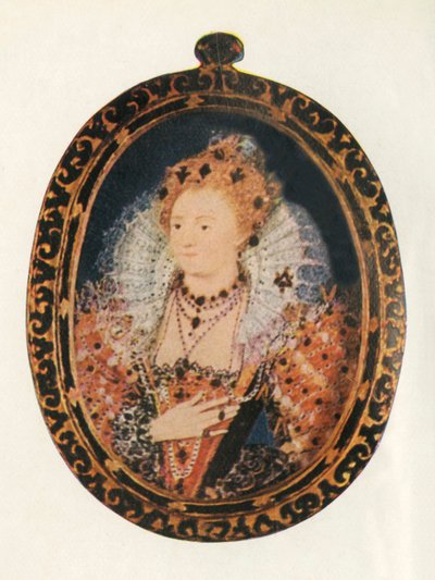 伊丽莎白女王（Queen Elizabeth I），1595-1600年，1947年。 作者 不明