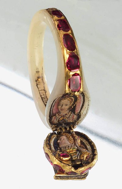 伊丽莎白女王一世戒指c。 1560 作者 不明