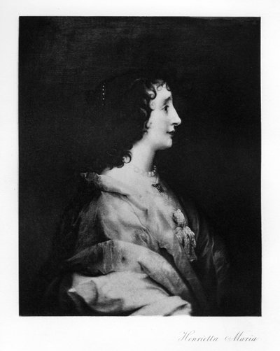 亨利埃塔·玛丽亚皇后（Queen Henrietta Maria），英格兰，苏格兰和爱尔兰皇后妃，1907年 作者 不明