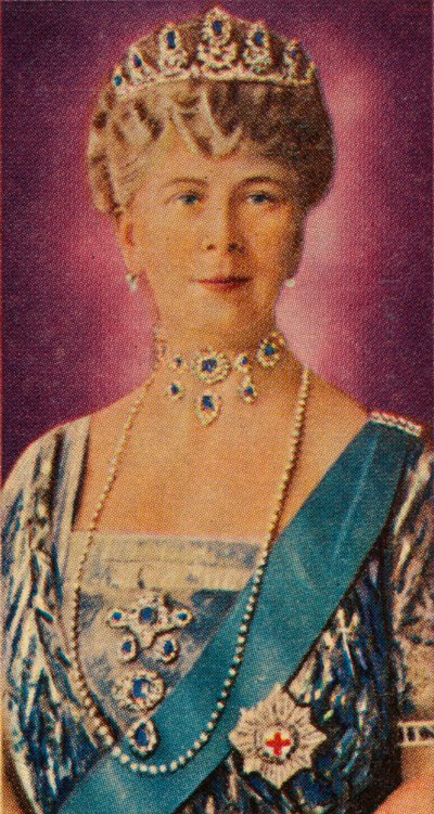 玛丽皇后（乔治五世国王）的宫廷礼服，1935年 作者 不明