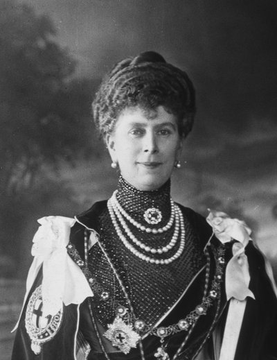 玛丽皇后（Queen Mary），英国国王乔治五世（George V）的配偶，c1910年代 作者 不明