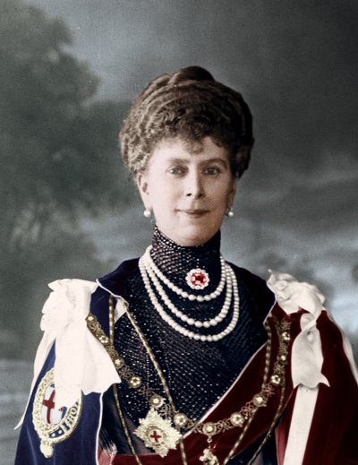 玛丽皇后（Queen Mary），英国国王乔治五世（George V）的配偶，c1910年代 作者 不明