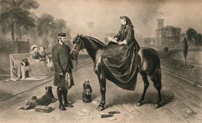 维多利亚女王在奥斯本楼（Osborne House），1865年1906年 作者 不明