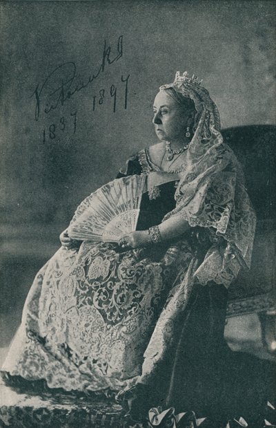 1897年至1909年钻石禧年的维多利亚女王 作者 不明