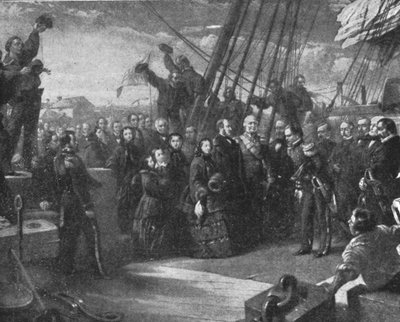 维多利亚女王对寻找富兰克林的兴趣：... 1856年，1901年。 作者 Unbekannt