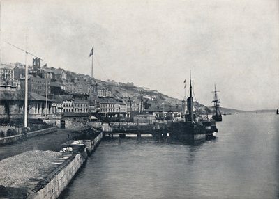 皇后镇-沿着海岸看，1895年 作者 不明