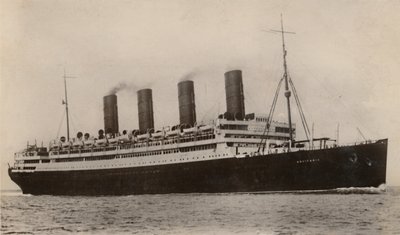 RMS Aquitania，约于1930年。 作者 不明