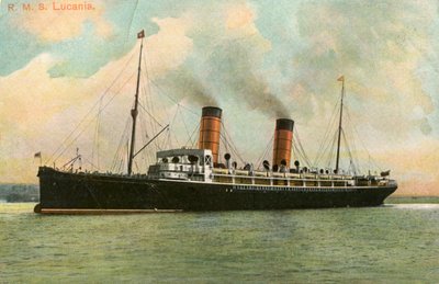 卢卡尼亚（RMS Lucania），c1905年 作者 不明