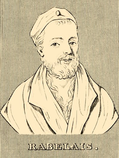 Rabelais，c1483-1553，1830年。 作者 不明