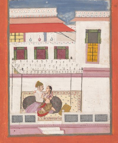 Raga Desakar，18世纪初。 作者 不明
