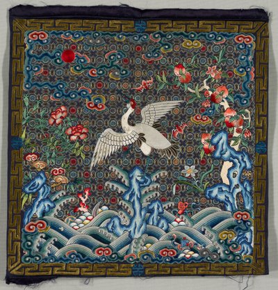 等级徽章buzi，1736-95年。 作者 不明