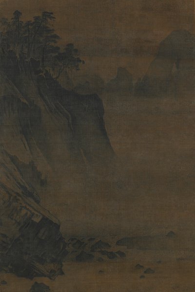 山谷中的激流，13世纪。 作者 不明