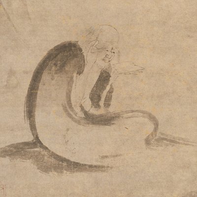 月光下的读经，约1332年。 作者 不明