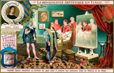 意大利文艺复兴时期的艺术：拉斐尔，c1900年 作者 不明
