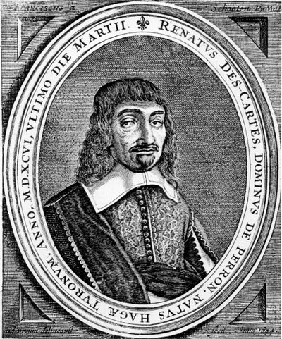雷内·笛卡尔（Rene Descartes），法国哲学家和数学家，1672年 作者 不明