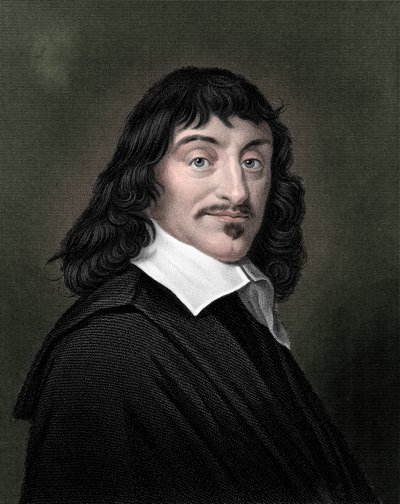雷内·笛卡尔（Rene Descartes），法国哲学家和数学家，1835年 作者 不明