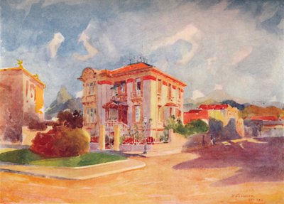 前农业部长佩德罗·德·托莱多博士阁下的住所，贝拉马尔大街，1914年 作者 不明