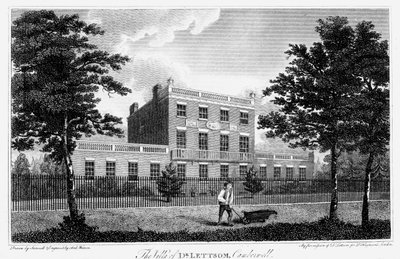 John Coakley Lettsom住所，坎伯维尔，伦敦，1817年 作者 不明