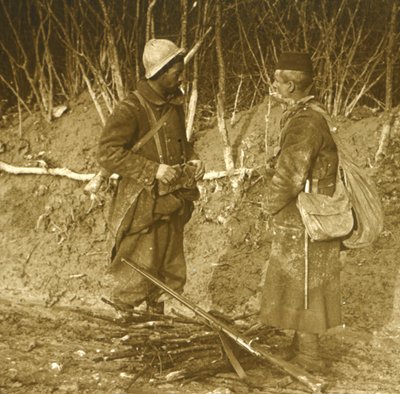 从法国北部凡尔登返回，c1914-c1918 作者 不明