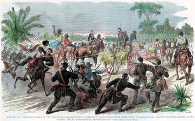 觅食党返回美国内战，路易斯安那，巴吞鲁日，c1862 作者 不明