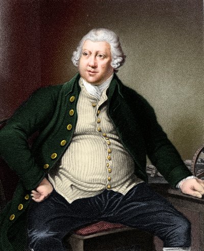 Richard Arkwright 1732-1792，英国实业家和发明家 作者 不明