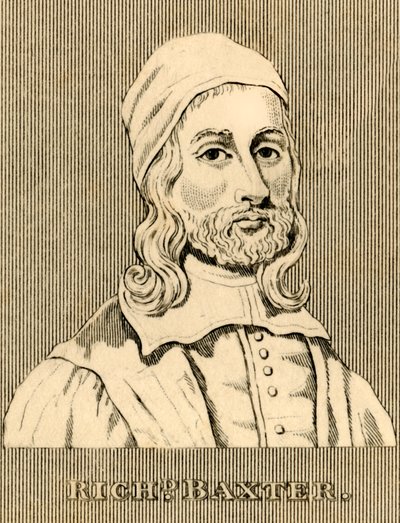 理查德·巴克斯特（Richard Baxter），1615-1691年，1830年。 作者 不明