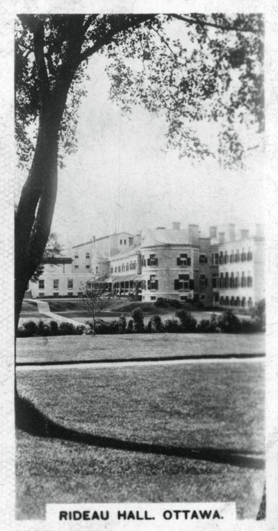 加拿大渥太华里多厅（Rideau Hall），建于1920年代 作者 不明