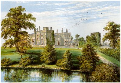 约克郡里普利城堡（Ripley Castle），约克·巴尼特·英吉尔（Baronet Ingilby）的住所，c1880 作者 不明