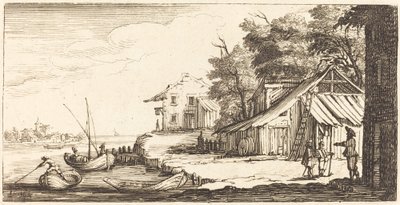 河岸，1635年或之后。 作者 不明