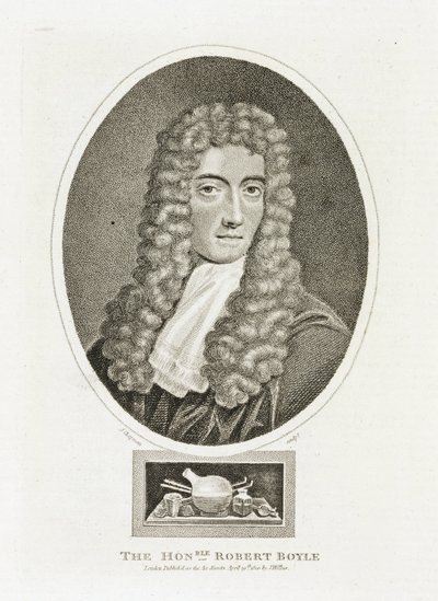 罗伯特·博伊尔 (1627-1691)，爱尔兰物理学家和化学家 作者 不明