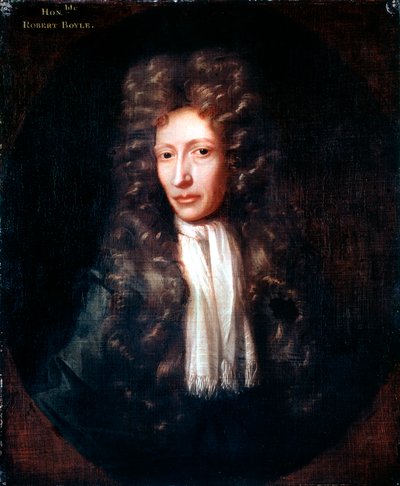 罗伯特·博伊尔（Robert Boyle），爱尔兰裔化学家兼物理学家，c1689-1690 作者 不明