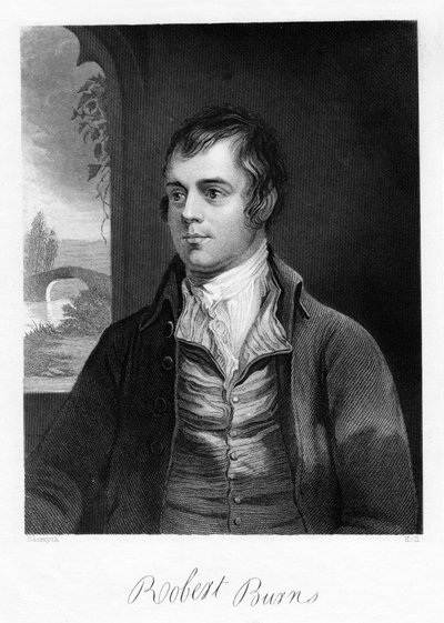罗伯特·伯恩斯（Robert Burns），苏格兰诗人，十八世纪末 作者 不明