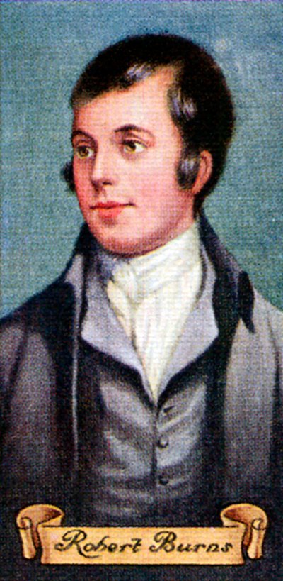 罗伯特·伯恩斯（Robert Burns），摘自一系列香烟卡，1935年 作者 不明