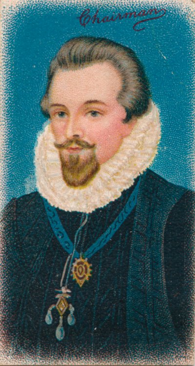 罗伯特·塞西尔（Robert Cecil）c1563-1612，英国政治家索尔兹伯里第一伯爵，1912年 作者 不明