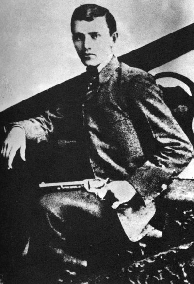 罗伯特·福特（Robert Ford），凶手杰西·詹姆斯（Jesse James），c1880年代，1954年 作者 不明