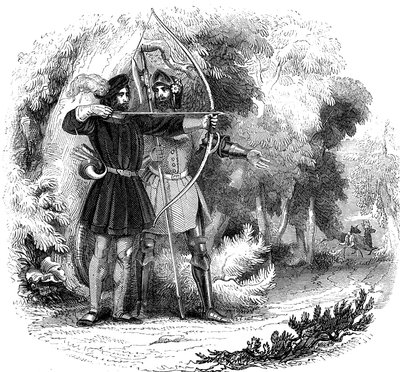 罗宾汉（Robin Hood），传说中的英国民间英雄和野蛮分子，19世纪初期是穷人的拥护者 作者 不明
