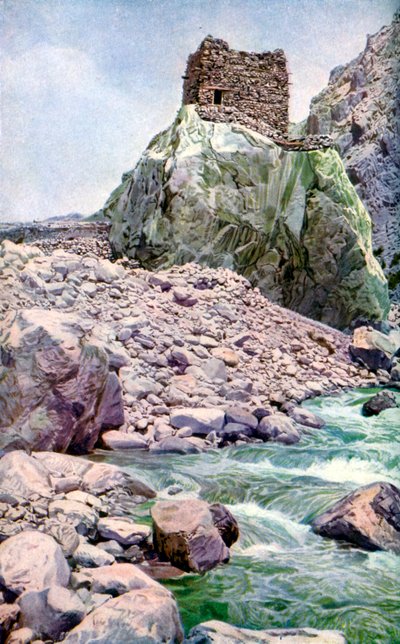 岩石堡垒，阿富汗边境，c1924年 作者 不明