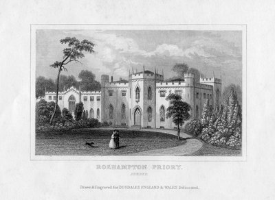 Roehampton小修道院，萨里，19世纪中期 作者 不明